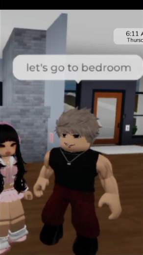 He wanted to clap with #roblox #blookhaven #shorts #funny