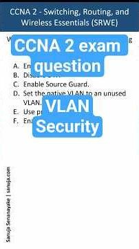Mitigating VLAN attacks - CCNA Bite 67
