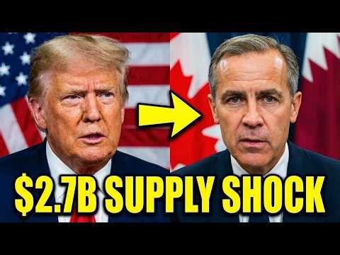 5 MIN AGO: $2.7B Supply SHOCK! Trump Canada Trade Clash ESCALATES!!!