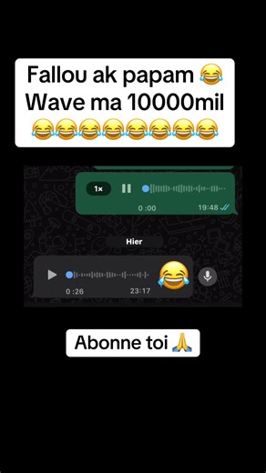 Fallou ak pa bi 😂😂😂😂
