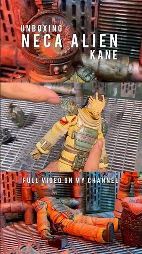 UNBOXING NECA ALIEN KANE #actionfigures #diorama #xenomorph