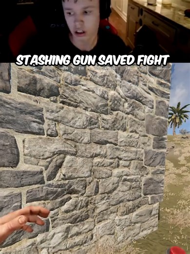 Stashing this gun SAVED the fight #rust #a1dan | Rust
