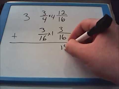 Math Lessons - Fraction Word Problems