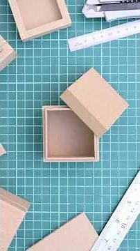 Mini Cardboard Gift Box – Try It with Any Thickness! (1.5mm / 4mm / 7mm)