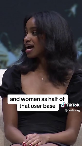 Harvard CS student Fifi Teklemedehin had these wise words for the audience at our 10th anniversary event. Learn more at code.org/youngwomen. #computerscience #education #inspiration #computersciencestudent #computersciencegirlies #womenempowerment #womeninstem #womenintech