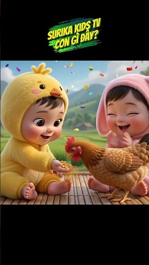 Con Gà Mái - Con Gì Đây? 🤔 Cùng Bé Học Nói Cực Vui!