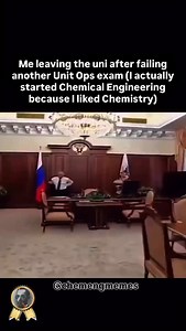 Some of us understood the assignment wrong – and that is alright. In a few languages, such as Portuguese and Italian, “chemical” and “chemistry” are the same word. Many people think that you are both an engineer and a chemist at the same time, but chemical engineers derived from the need of mechanical engineers that understood chemical processes. From chemistry and physics, we get our most important topics: transport phenomena, thermodynamics and kinetics. Of course, we study chemistry, and some