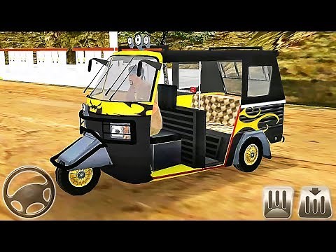 Offroad Tourist Tuk Tuk - Auto Rickshaw Racing Taxi - Android GamePlay