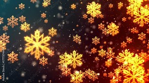Seamlessly looped animation High Quality animation works with all Editing Programs Simply Loop it for any duration Suitable for Christmas, New Year Winter Holidays and Celebrations