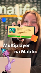 A Arena da Matific agora tem modo multiplayer! Agora os estudantes podem se reunir online e disputar desafios matemáticos em tempo real. 🎯 Benefícios dessa funcionalidade: ✅ Estimula o raciocínio lógico e o trabalho em equipe ✅ Engaja a turma com competição saudável ✅ Torna o aprendizado muito mais divertido 👉 Comenta aqui se você já testou essa novidade e compartilhe como foi sua experiência no multiplayer. | Matific Brasil