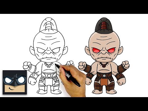 How To Draw Goro | Mortal Kombat