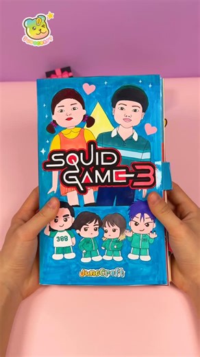 주노크래프트 Junocraft on Instagram: "New Squid Game3⁉️game book 📘새로운 오징어게임3⁉️ 게임북📘 #squidgame #squidgame2 #squidgame3 #gamebook #diy #papercraft #오징어게임 #오징어게임2 #오징어게임3 #만들기 #게임북 #재미 #lifehacks"