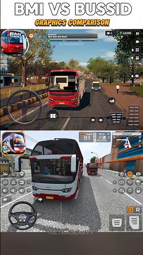 bus masters india vs bus simulator indonesia graphics comparison part 1