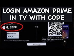 How to Login Amazon Prime in TV with Code | Amazon.com/mytv