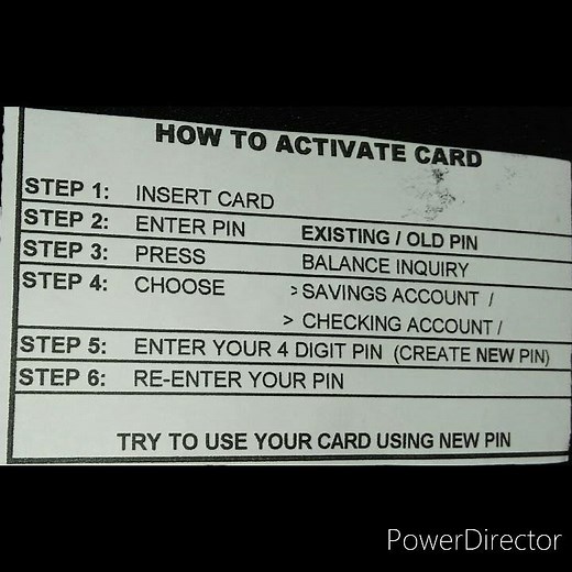 Steps on how to activate newly released Land Bank of the Philippines (LBP) card / Force PIN