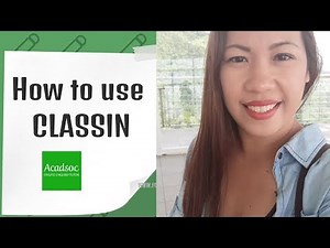 Acadsoc - How to use ClassIn?