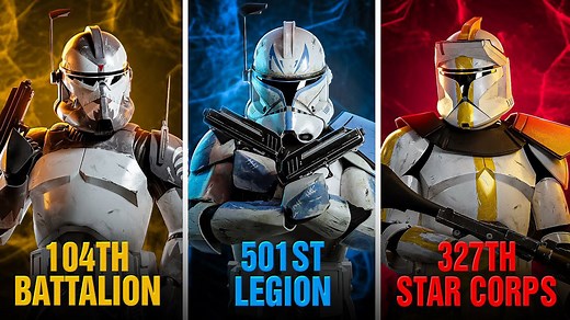 Every Clone Trooper Battalion, Legion & Corps Explained!