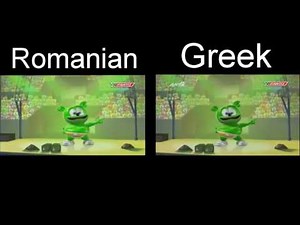 Parizaki Ifantis Gummy Bear Commercial Romanian VS. Greek Comparison