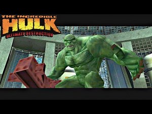 Hulk vs Abomination #1 Boss Fight - The Incredible Hulk Ultimate Destruction (2005)