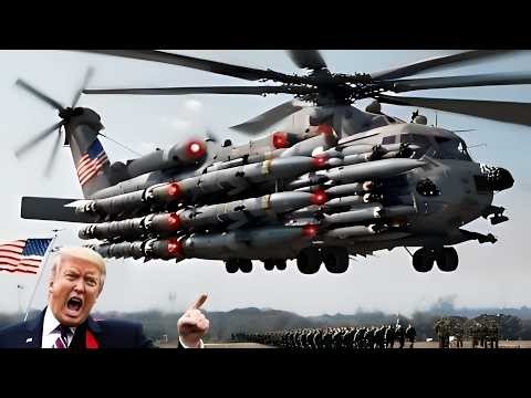 Unbelievable! Deadliest US Helicopter Destroys 155 North Korean Military Vehicles - ARMA 3