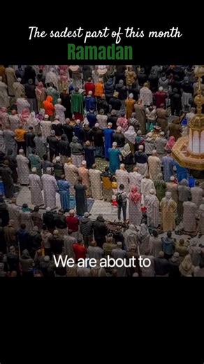 The saddest part of Ramadan #dua #ramadan