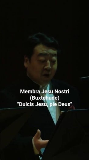"Dulcis Jesu, pie Deus" 다정하신 예수여, 인자하신 하나님이시여 Membra Jesu Nostri , BuxWV75 (Buxtehude)