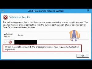 A hypervisor is already running | Hyper-V cannot be installed [Microsoft Hyper-V Error] 😠