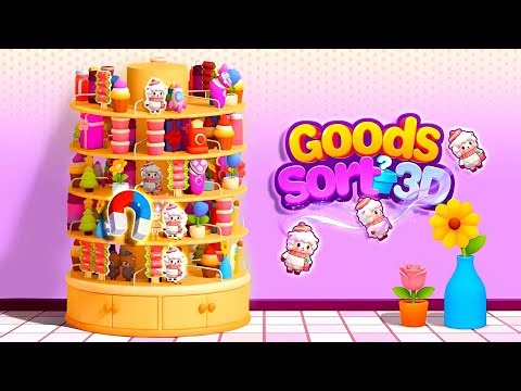 Goods Sort 3D Sorting Games Gameplay (Android,IOS)