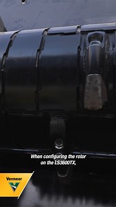 Take control. Process a variety of waste types and tune material sizing thanks to the adjustable settings on the LS3600TX low speed shredder. Only available in select regions. | Vermeer Environmental