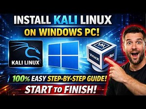 How to Install Kali Linux in VirtualBox on Windows 11 | Full Guide 2026