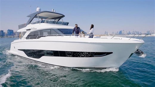 Majesty 72 Test @gulfcraft | Erwin Bamps