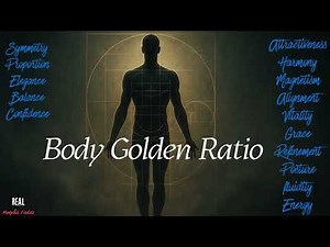 Body Golden Ratio - Blueprint of Divine Aesthetics (Morphic field)