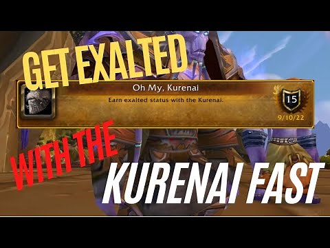 How to get Exalted with the Kurenai | Oh My, Kurenai Achievement | WOTLK Classic Talbuk Mount
