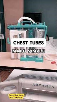 Chest Tubes Made Simple | Underwater Seal Drainage Explained for Nurses