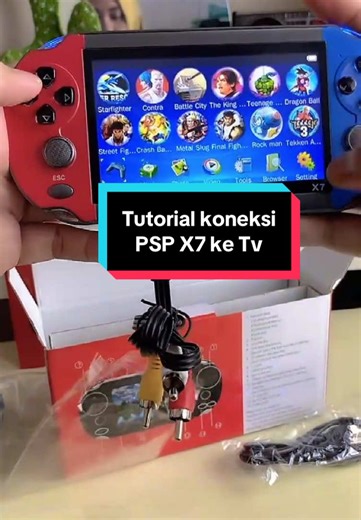 Tutorial Koneksi PSP X7 ke TV dengan Mudah