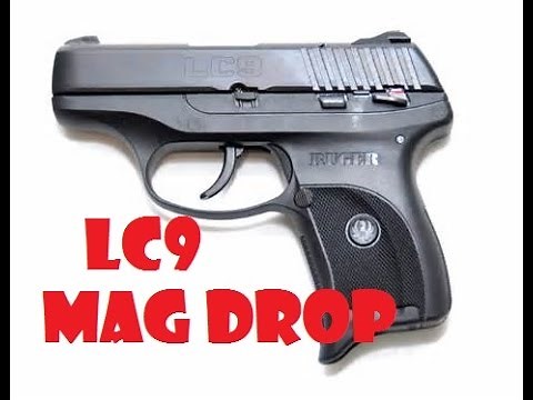 Ruger LC9 mag drop problem + fix