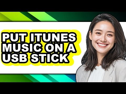 How to Put Itunes Music on a Usb Stick (updated)