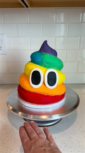 From Scratch Bakery on Instagram: "When your kid asks for a poop party you give them a poop party! Kudos to this cool mom for letting their kid get a poop emoji cake. Making wild unhinged cakes will always be my favorite. I couldn’t stop laughing making this cake 😂"