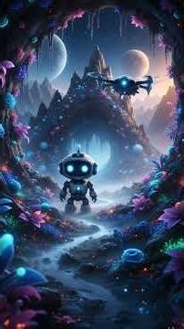 Lost Robot on Alien Planet 🤖✨ | Heart Touching 3D Story