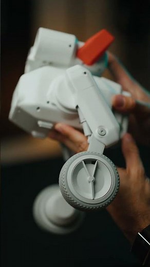 Unboxing Beni, the all-terrain robot that follows, films, and plays. Just snap together and go.