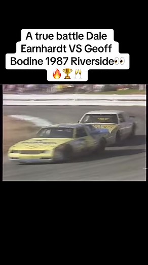 Dale Earnhardt vs Geoff Bodine 1987 Riverside NASCAR Battle