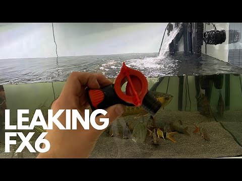 HOW TO CURE FLUVAL FX6 AQUASTOP VALVE LEAK