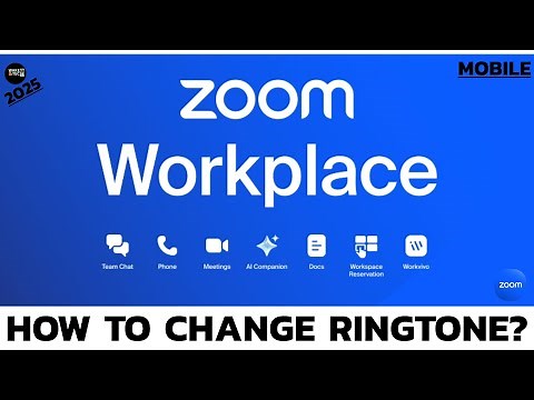 How to Change Zoom Ringtone on Mobile App?