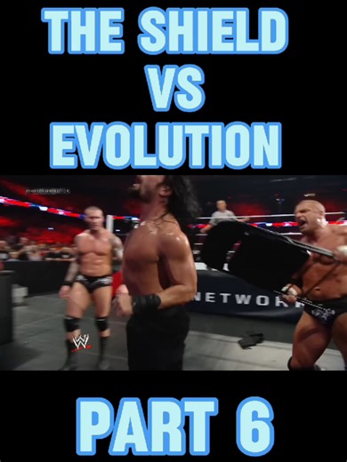The Shield Vs Evolution Part 6 #Evolution #TheShield #RomanReigns #Foryou #Fight