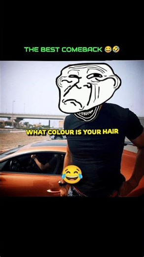 Roasted and got roasted 🤣😂 #shorts #viral #edit #automobile #trolledit