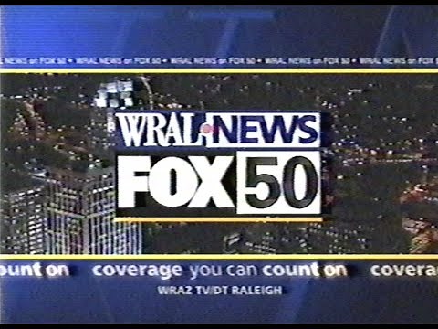WRAL News on Fox 50 WRAZ promos 2002 clip 2003