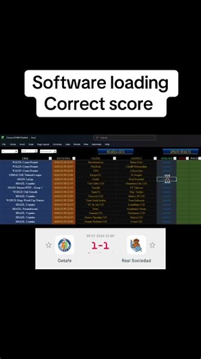 Software for football stats #spain #getafe #realsociedad #footballsoftware