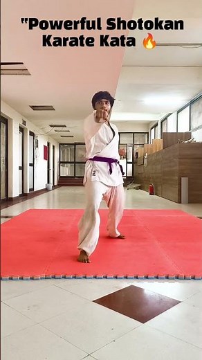 Powerful Shotokan Karate Kata 🔥Speed, Balance & Perfect Technique 💪 #karate #karatekata#martialarts