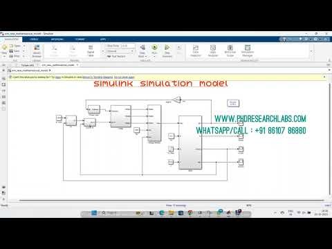 Switched reluctance motor mathematical model - SRM - Electrical simulink simulation