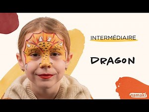 Tuto maquillage enfant - Dragon | Namaki